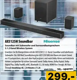 Cosmos Hisense AX5125H Soundbar Angebot