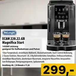 Cosmos DeLonghi ECAM 220 22 GB Magnifica Start Angebot