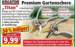 Norma Premium Gartenschere Angebot