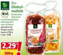 Norma Bio Dinkel nudeln Angebot