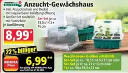 Norma Anzucht Gewächshaus Angebot