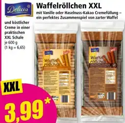 Norma Waffelröllchen xxl Angebot