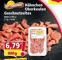 Norma Hähnchen oberkeulen geschnetzeltes Angebot