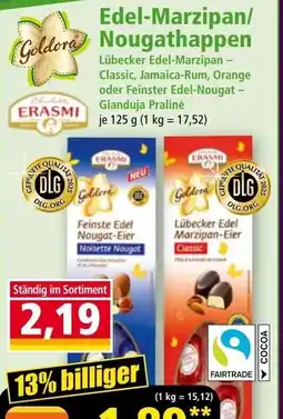Norma Edel Marzipan nougathappen Angebot
