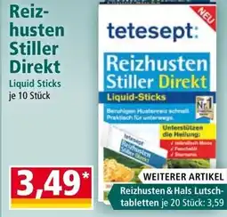 Norma Reizhusten Stiller Direkt Angebot