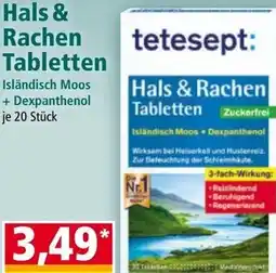 Norma Hals & Rachen Tabletten Angebot