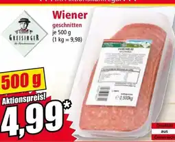 Norma Wiener Angebot