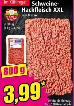 Norma Schweine hackfleisch xxl Angebot