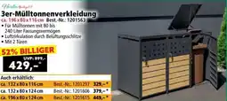 Norma 3er Mülltonnenverkleidung Angebot