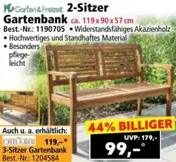 Norma 2 Sitzer Gartenbank Angebot