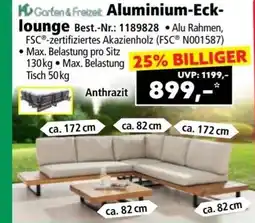 Norma Aluminium Eck lounge Angebot