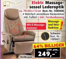 Norma Massage sessel lederoptik Angebot