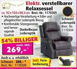 Norma verstellbarer Relaxsessel Angebot