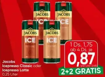 Jacobs Icepresso Classic oder Icepresso Latte
