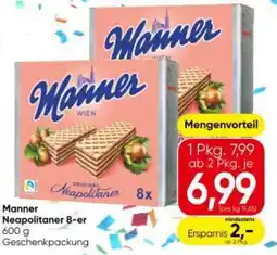 Eurospar Manner Neapolitaner Angebot