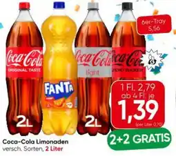 Eurospar Coca Cola Limonaden Angebot