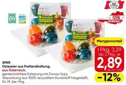 Eurospar Spar ostereier aus freilandhaltung Angebot