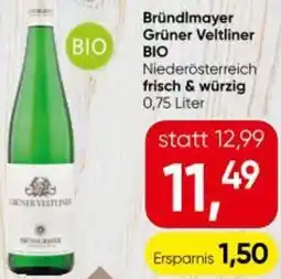Eurospar Bründlmayer grüner veltliner bio Angebot