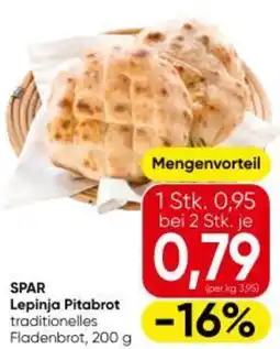 Eurospar SPAR Lepinja Pitabrot Angebot