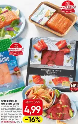 Eurospar Spar premium rote beete lachs Angebot