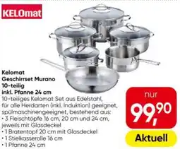 Eurospar Kelomat geschirrset murano Angebot