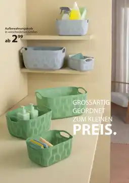 NKD Aufbewahrungskorb Angebot