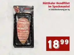 Interspar Hütthaler Hendlfilet im Speckmantel Angebot