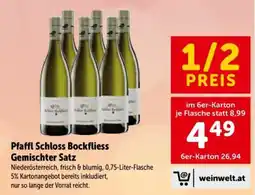 Interspar Pfaffl Schloss Bockfliess Gemischter Satz Angebot