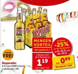 Interspar Desperados Angebot