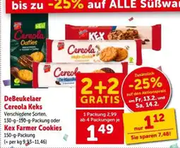 Interspar DeBeukelaer Cereola Keks Angebot