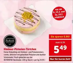 Interspar Himbeer-Pistazien-Törtchen Angebot