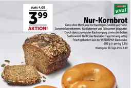 Interspar NUR-KORNBROT Angebot