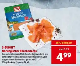 Interspar S-BUDGET Norwegischer Räucherlachs Angebot