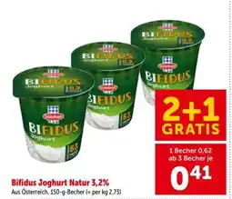 Interspar Bifidus Joghurt Natur 3,2% Angebot