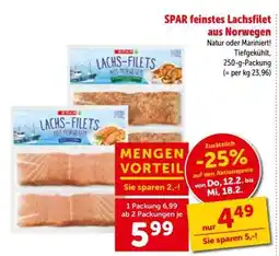 Interspar SPAR Feinstes Lachsfilet aus Norwegen Angebot