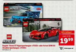Interspar Bugatti Vision GT Hypersportwagen 77253 oder Ferrari SF90 XX Stradale Sportwagen 77254 Angebot