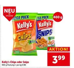 Interspar Kelly's Chips oder Snips Angebot