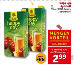 Interspar Happy Day Apfelsaft Angebot