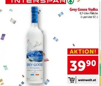 Interspar Grey Goose Vodka Angebot