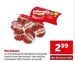 Interspar Mini Babybel Angebot