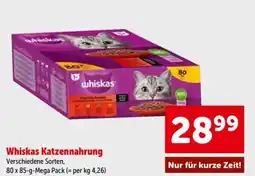 Interspar Whiskas Katzennahrung Angebot