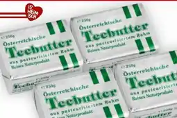 Billa Pinzgau Milch Teebutter Angebot