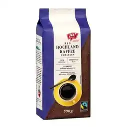 Billa ja!natürlich Bio Kafee Angebot