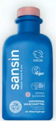 Billa Sansin Waschmittel Angebot