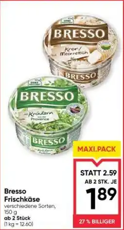 Maximarkt Bresso Frischkäse Angebot