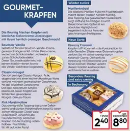 Maximarkt Gourmet krapfen Angebot