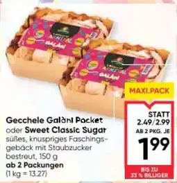 Maximarkt Gecchele Galani Pocket oder Sweet Classic Angebot