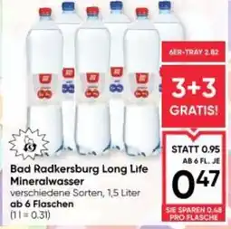 Maximarkt Bad Radkersburg Long Life Mineralwasser Angebot