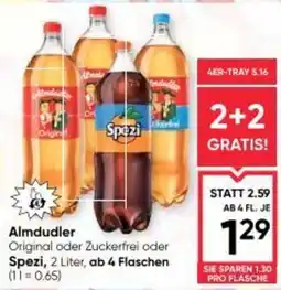 Maximarkt Almdudler oder spezi Angebot