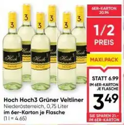 Maximarkt Hoch Hoch3 Grüner Veltliner Angebot